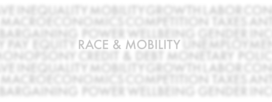 Race and the lack of intergenerational economic mobility in the United States