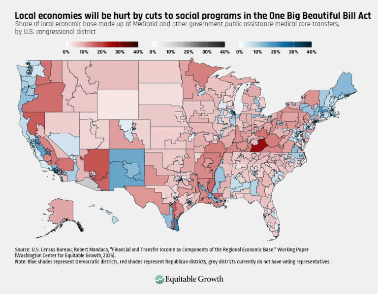 Local economies will be hurt by cuts to social programs in the One Big Beautiful Bill Act