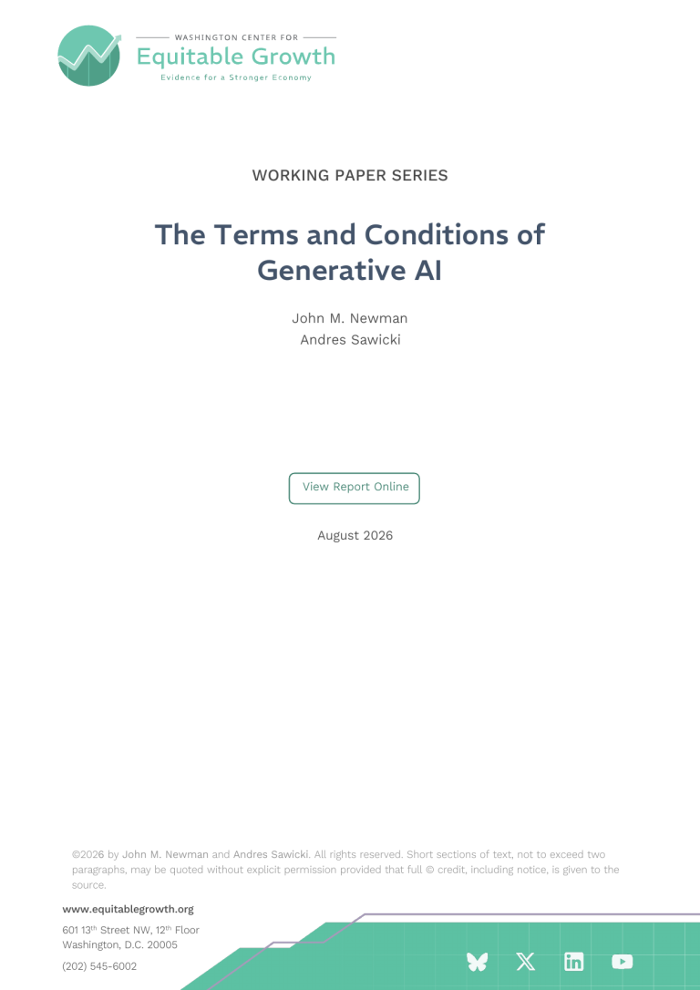 The Terms and Conditions of Generative AI