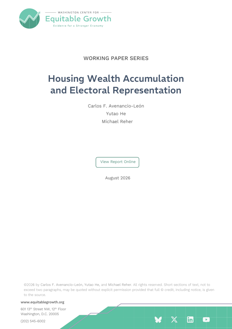 Housing Wealth Accumulation and Electoral Representation
