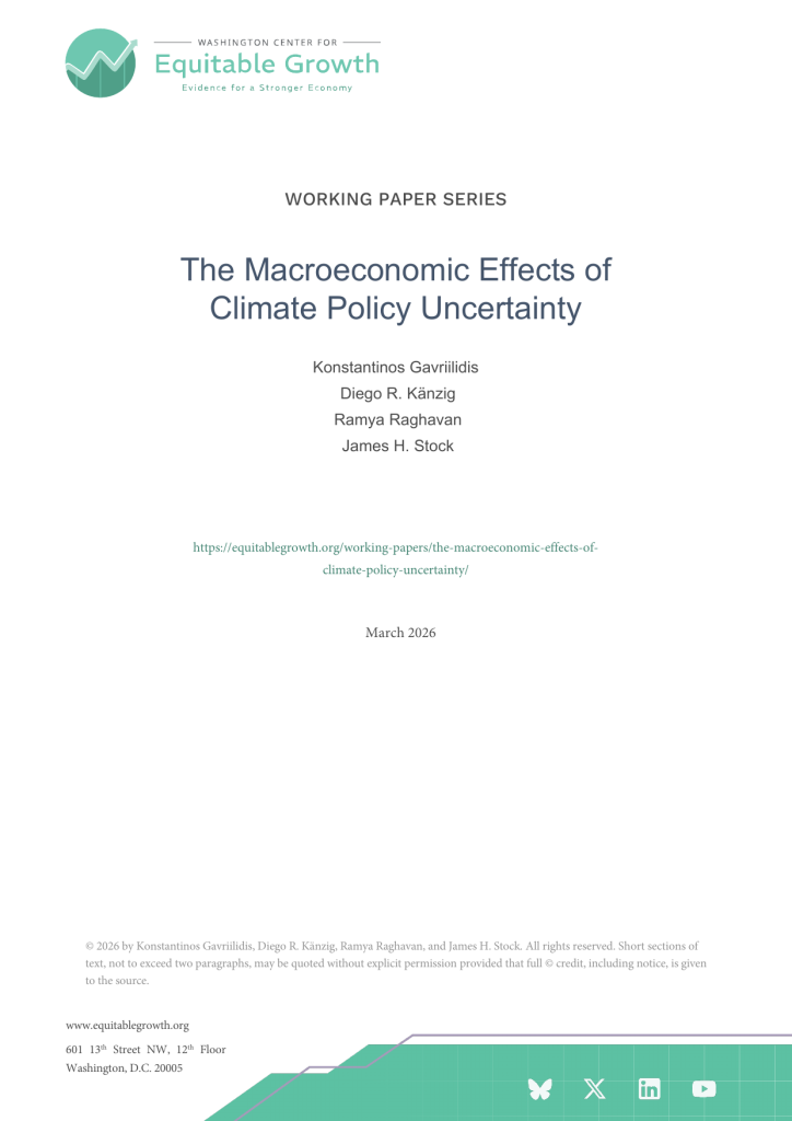 The Macroeconomic Effects of Climate Policy Uncertainty