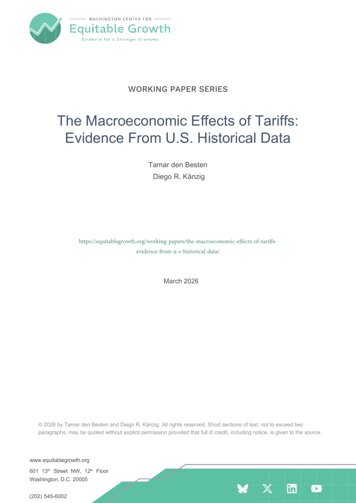 The Macroeconomic Effects of Tariffs: Evidence From U.S. Historical Data