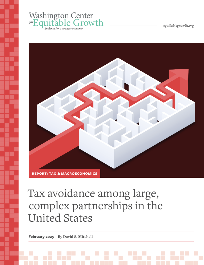 Tax avoidance among large, complex partnerships in the United States