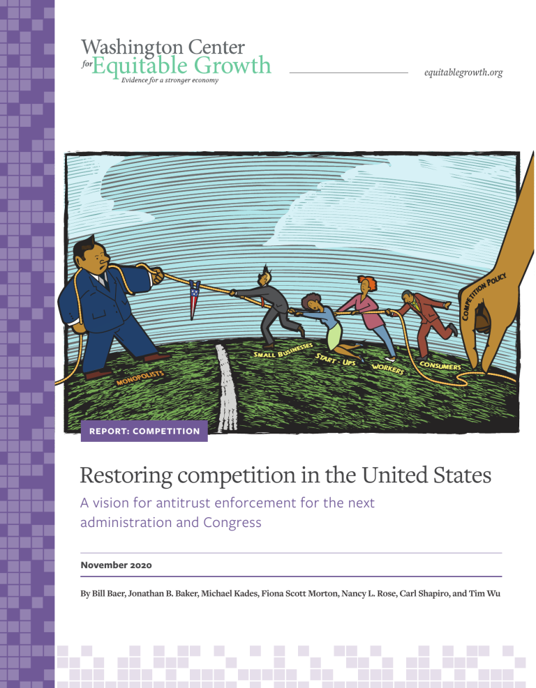 Restoring competition in the United States