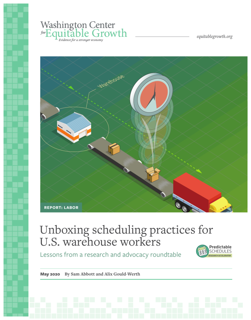 Unboxing scheduling practices for U.S. warehouse workers