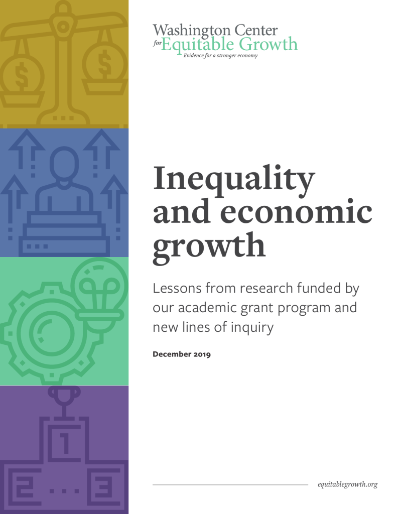 Inequality and economic growth