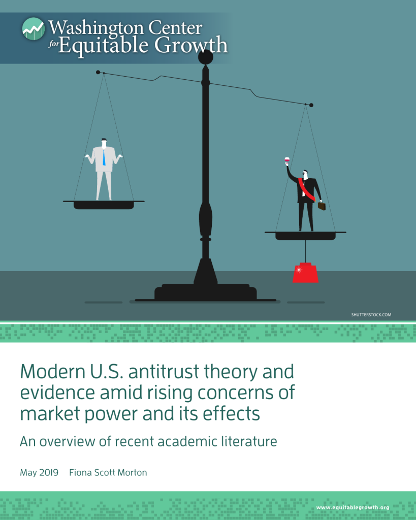 Modern U.S. antitrust theory and evidence amid rising concerns of market power and its effects