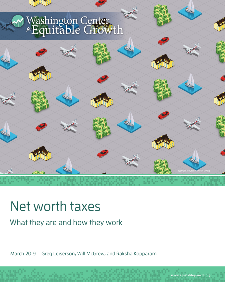 Net worth taxes: What they are and how they work