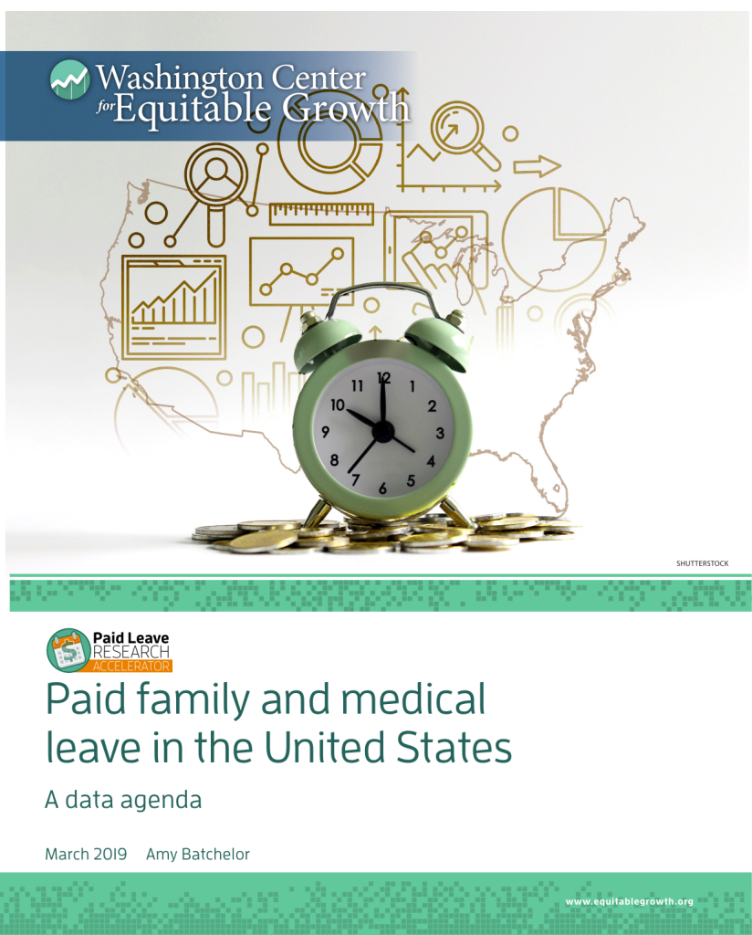 Paid Family and Medical Leave in the United States: A Data Agenda