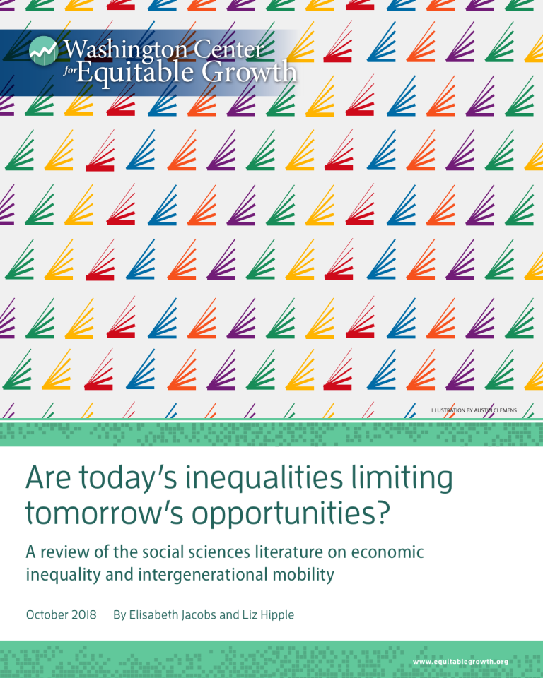 Are today’s inequalities limiting tomorrow’s opportunities?