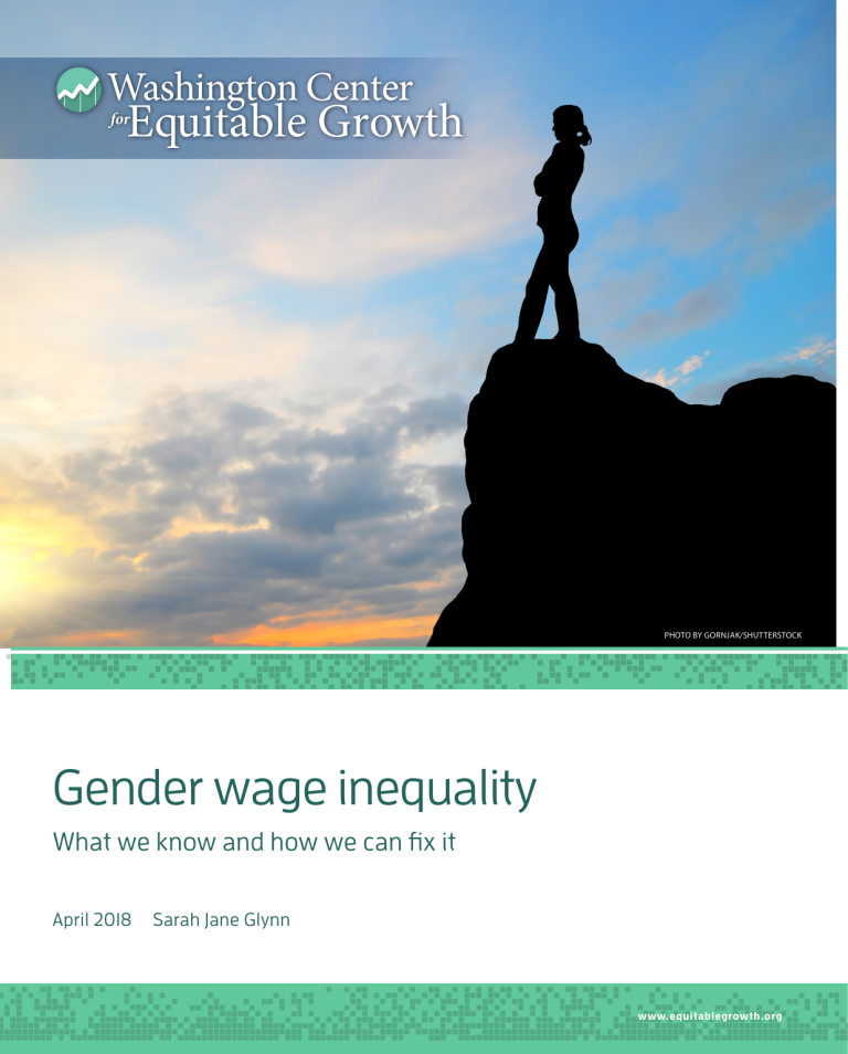 Gender wage inequality