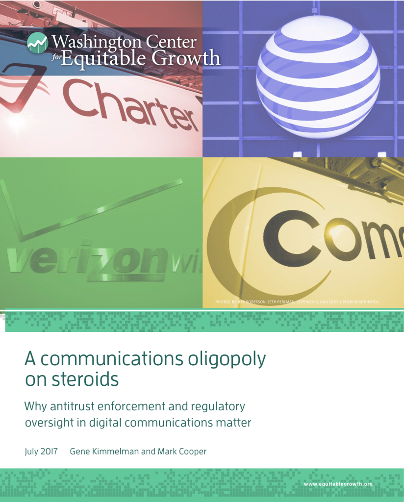 A communications oligopoly on steroids