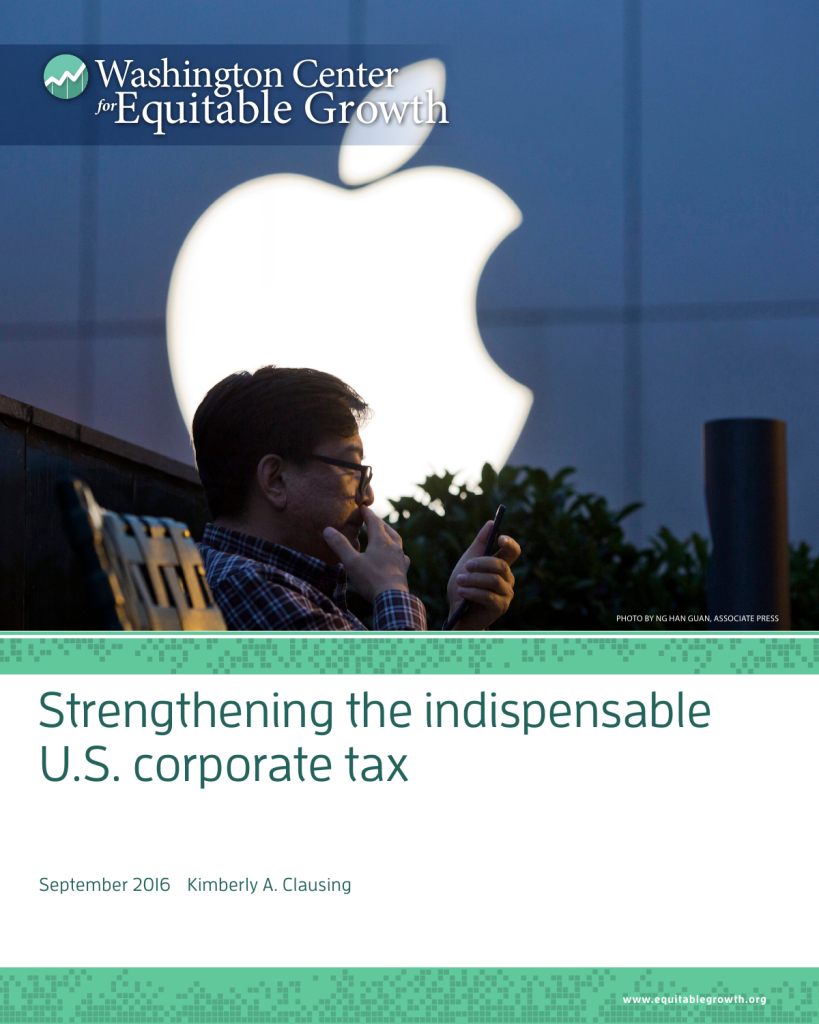 Strengthening the indispensable U.S. corporate tax