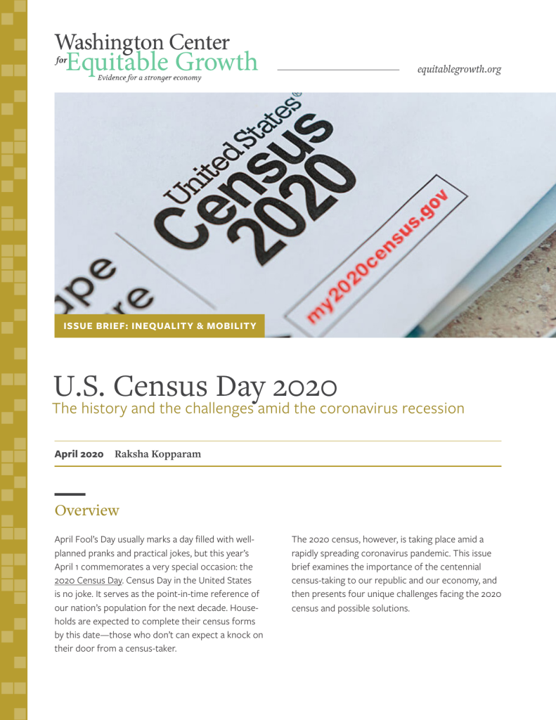 U.S. Census Day 2020: The history and the challenges amid the coronavirus recession