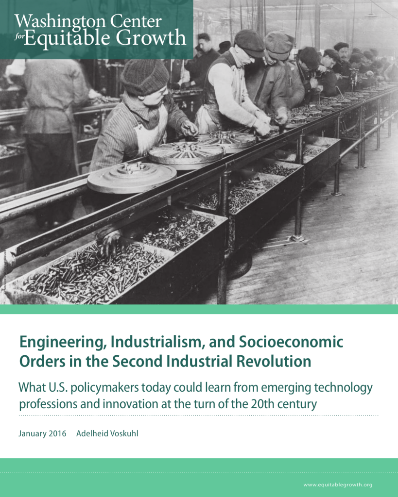 Engineering, industrialism, and socioeconomic orders in the Second Industrial Revolution