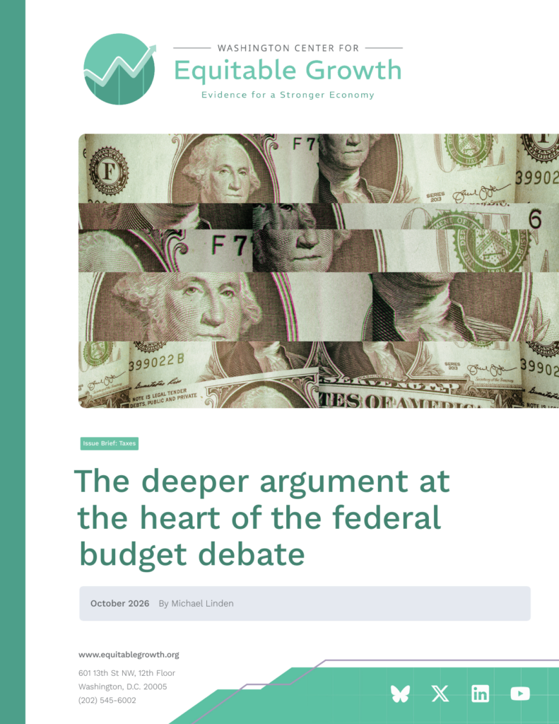 The deeper argument at the heart of the federal budget debate
